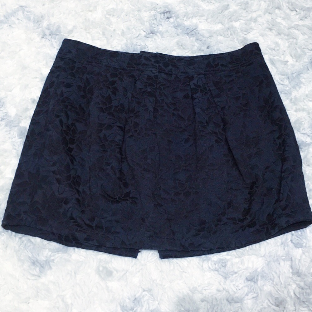 Dark blue Charlotte Russe miniskirt